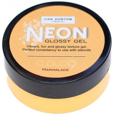 Lisa Horton Crafts Neon Glossy Gel  - Marmalade